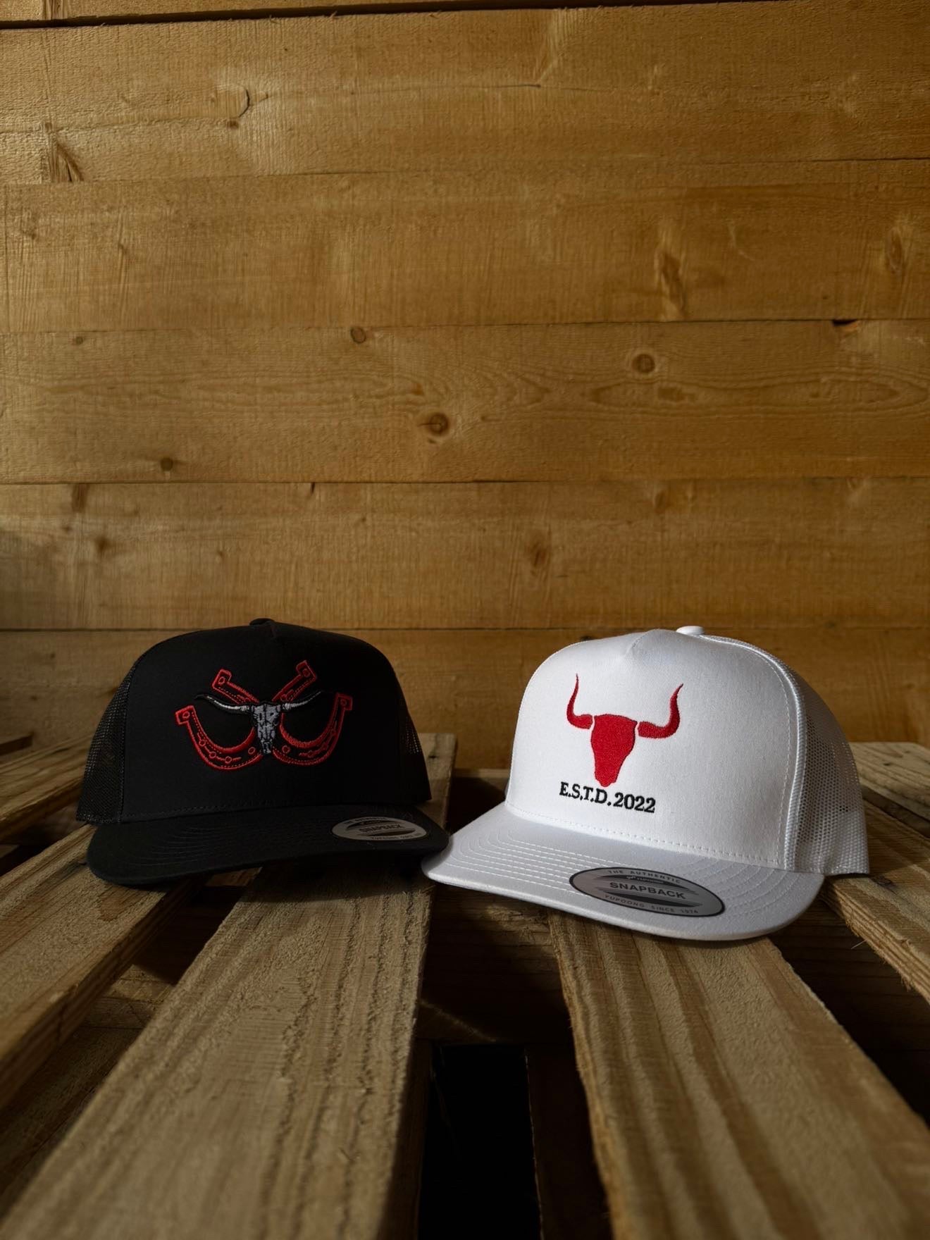 White Trucker E.S.T.D Hat